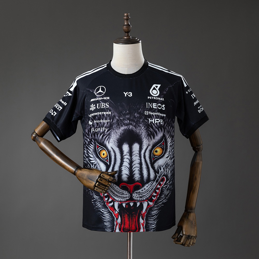 Y-3 Mercedes-AMG Petronas F1 Black T-shirt
