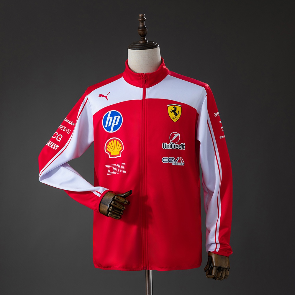 Scuderia Ferrari 2026 Red Full-Zip Jacket