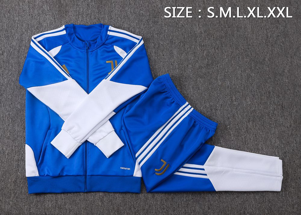 Juventus 26/27 Blue White Gold Jacket Kit Foto 2