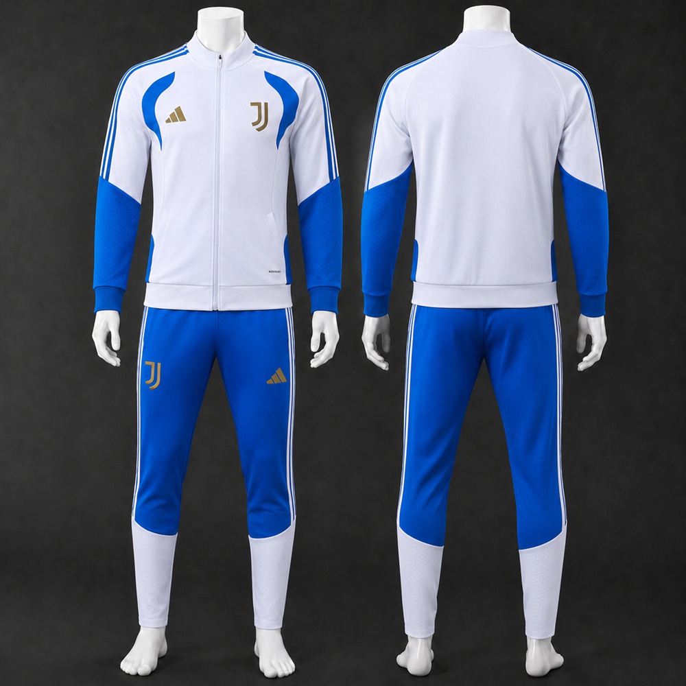 Juventus 26/27 White Blue Jacket Kit