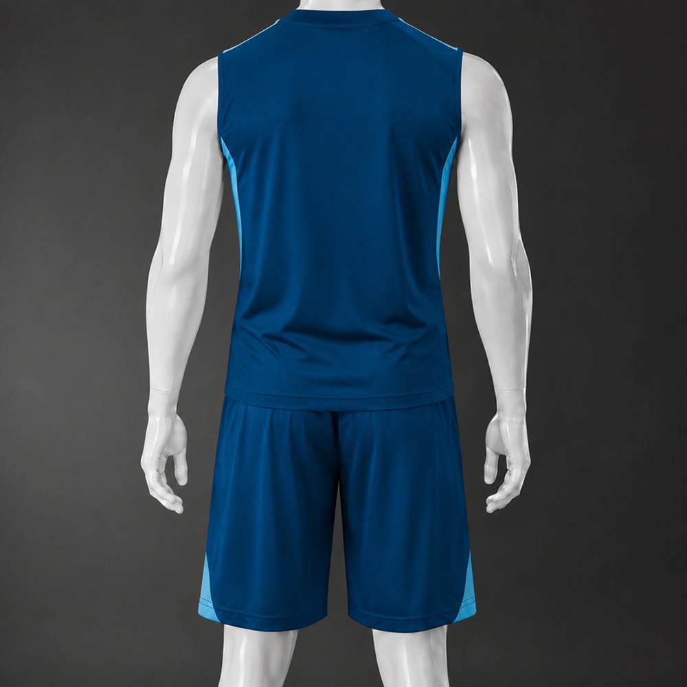 Juventus 25/26 Deep Blue Yellow Training Vest kit Foto 2