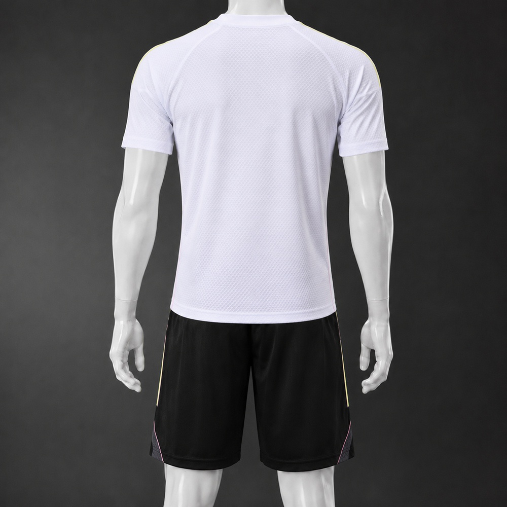 Juventus 25/26 White Black Short Sleeve Short Set Foto 2