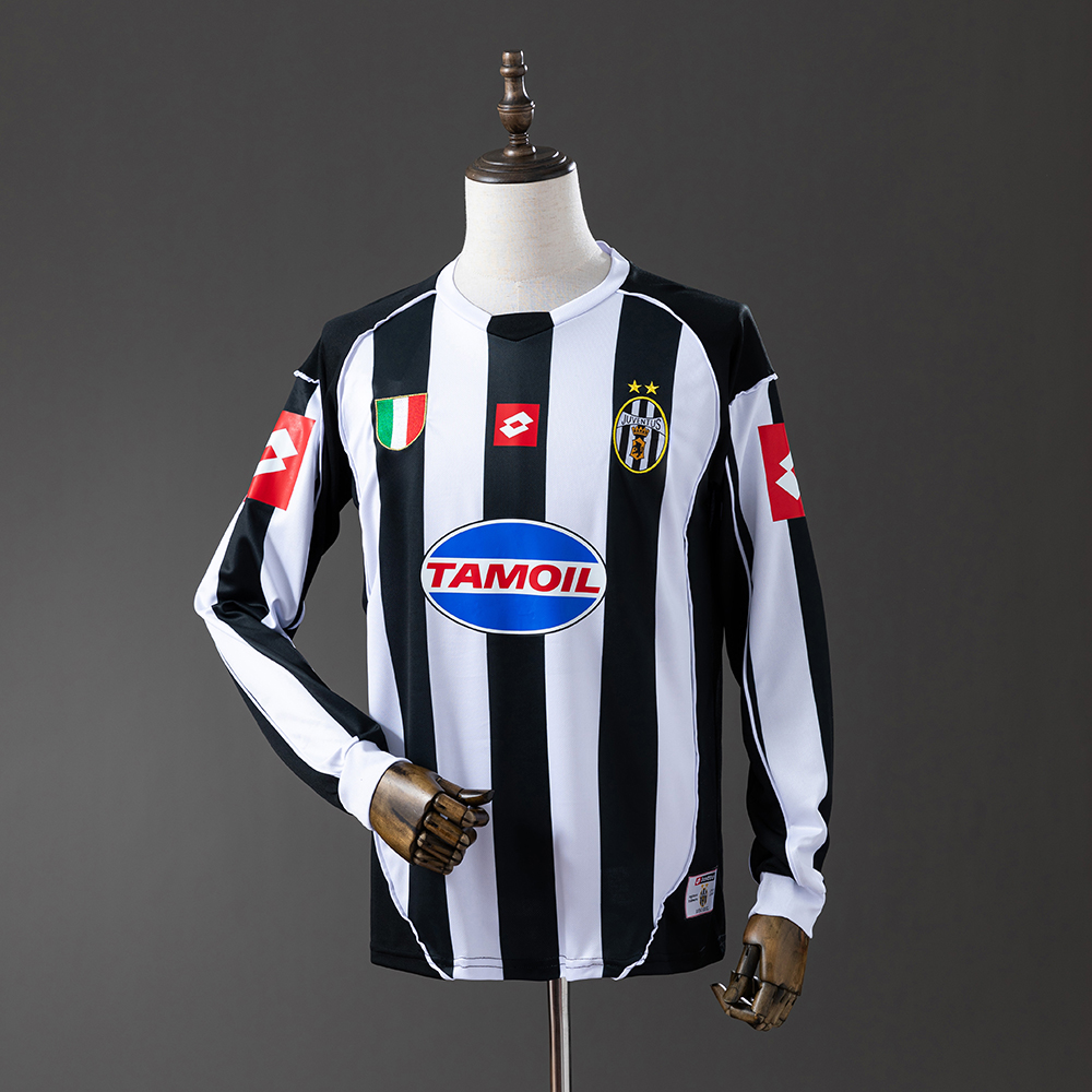 Juventus 02/03 Home Long Sleeve Retro Jersey