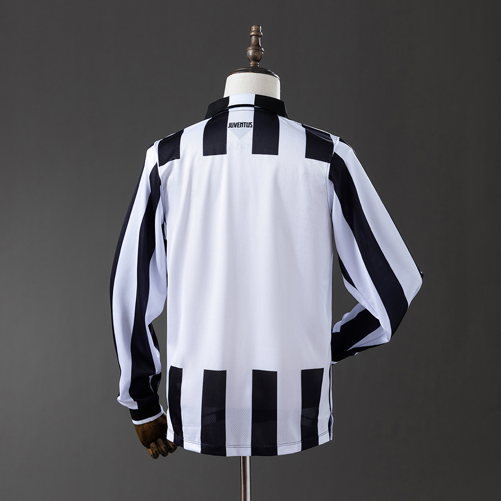 Juventus 14/15 Home Long Sleeve Retro Jersey Foto 2