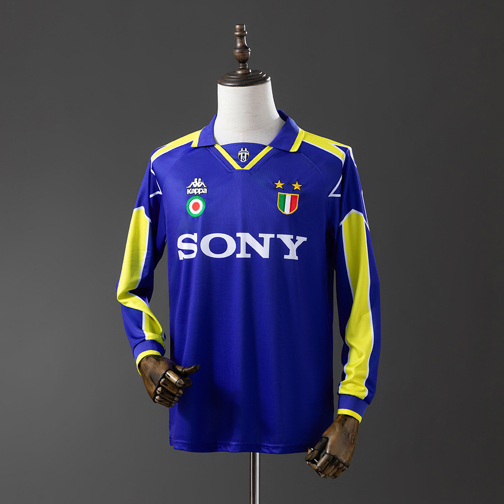 Juventus 96/97 Second Away Long Sleeve Retro Jersey