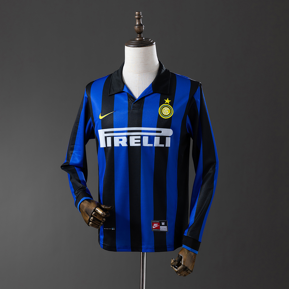 Inter Milan 98/99 Home Long Sleeve Retro Jersey