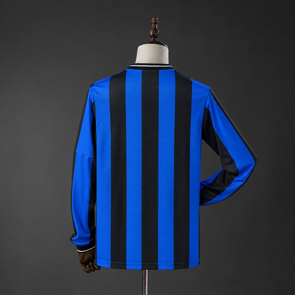 Inter Milan 2010 Home Long Sleeves Retro Jersey Champions League Edition Foto 2