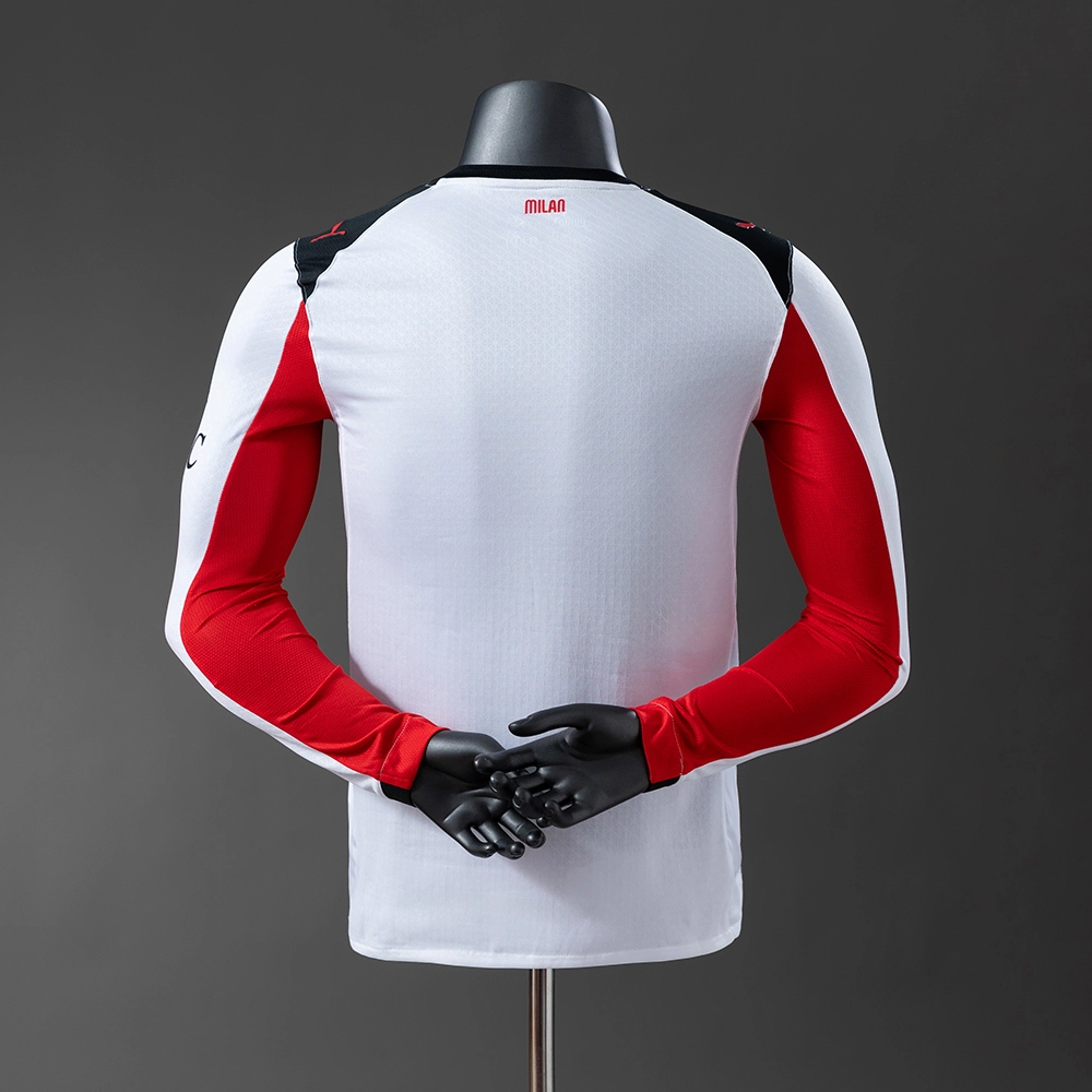 AC Milan 25/26 Away Player Version Long Sleeve Jersey Foto 2