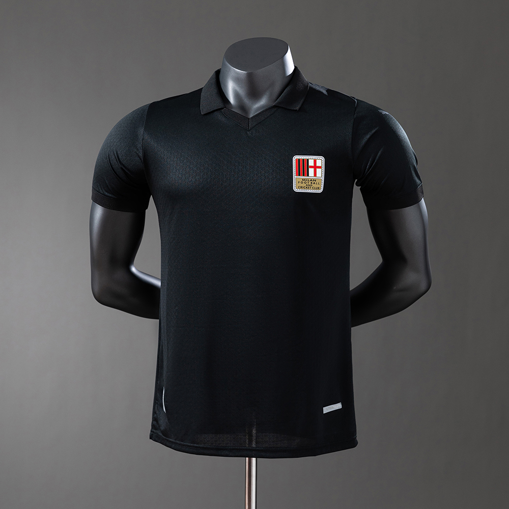 AC Milan 125th Anniversary Edition - Black Player Version Jersey