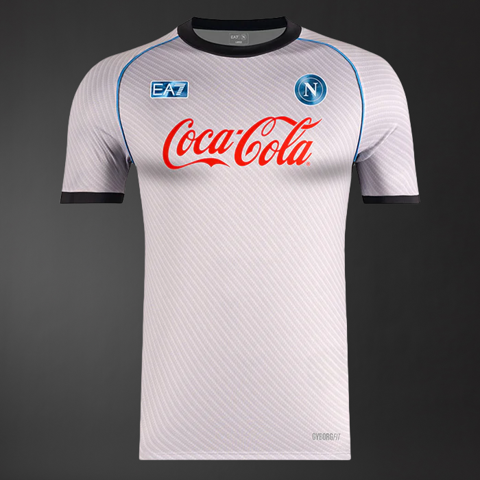 Napoli 25/26 White/Silver Training Jersey