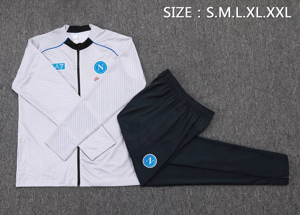 Napoli 25/26 White Navy Jacket Kit Foto 2