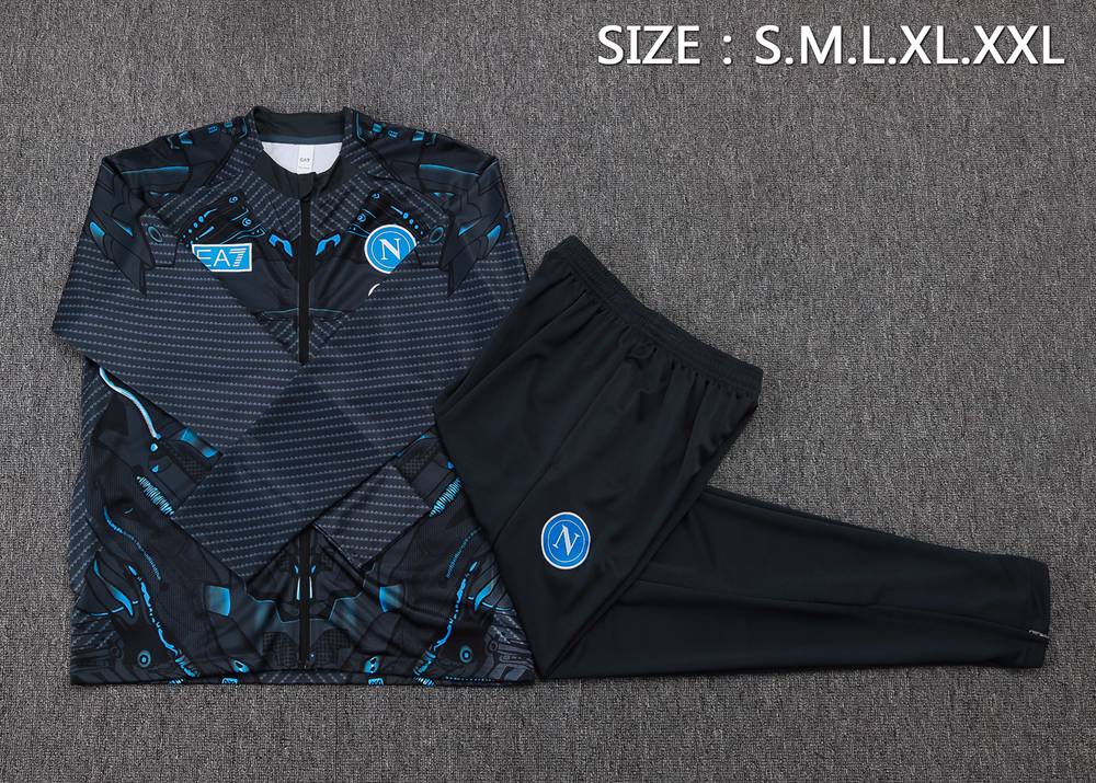 Napoli 25/26 Dark Cyan Jacket Kit Foto 2