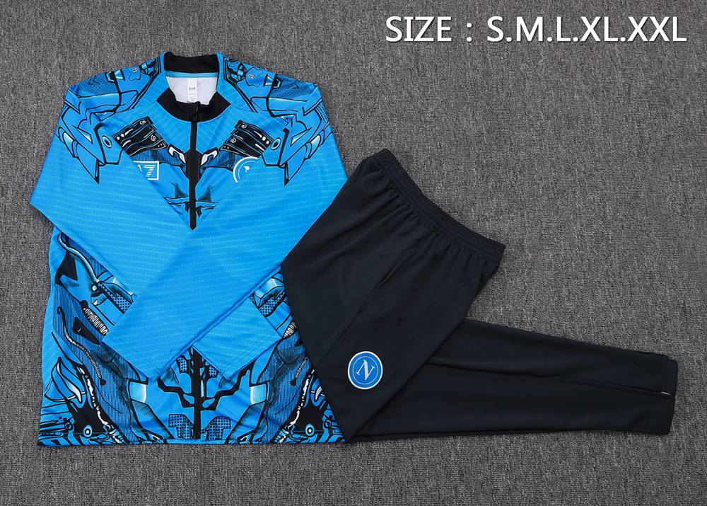 Napoli 25/26 Bright Blue Jacket Kit Foto 2