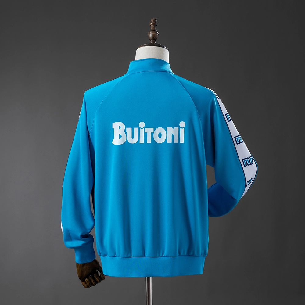 Napoli 87/88 Retro Jacket Blue Foto 2