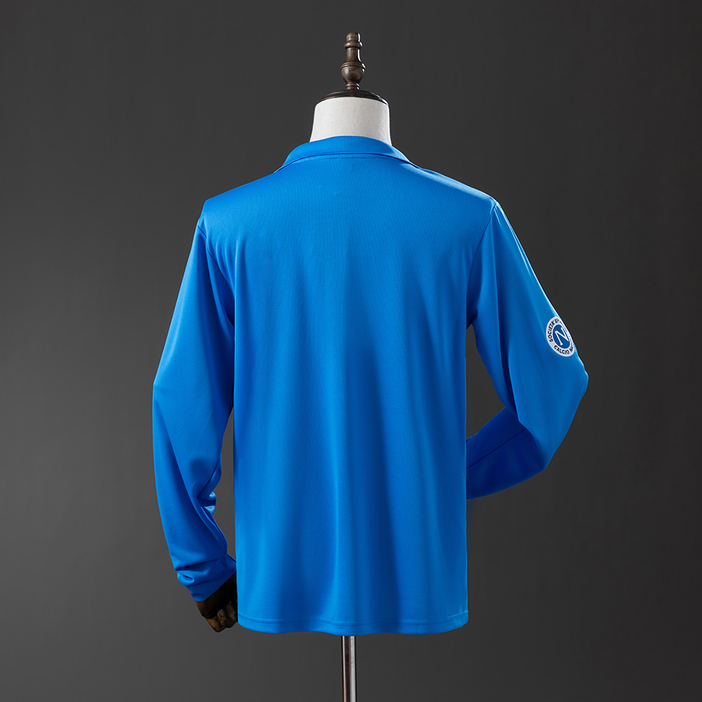 Napoli 87/88 Home Long Sleeve Retro Jersey Foto 2