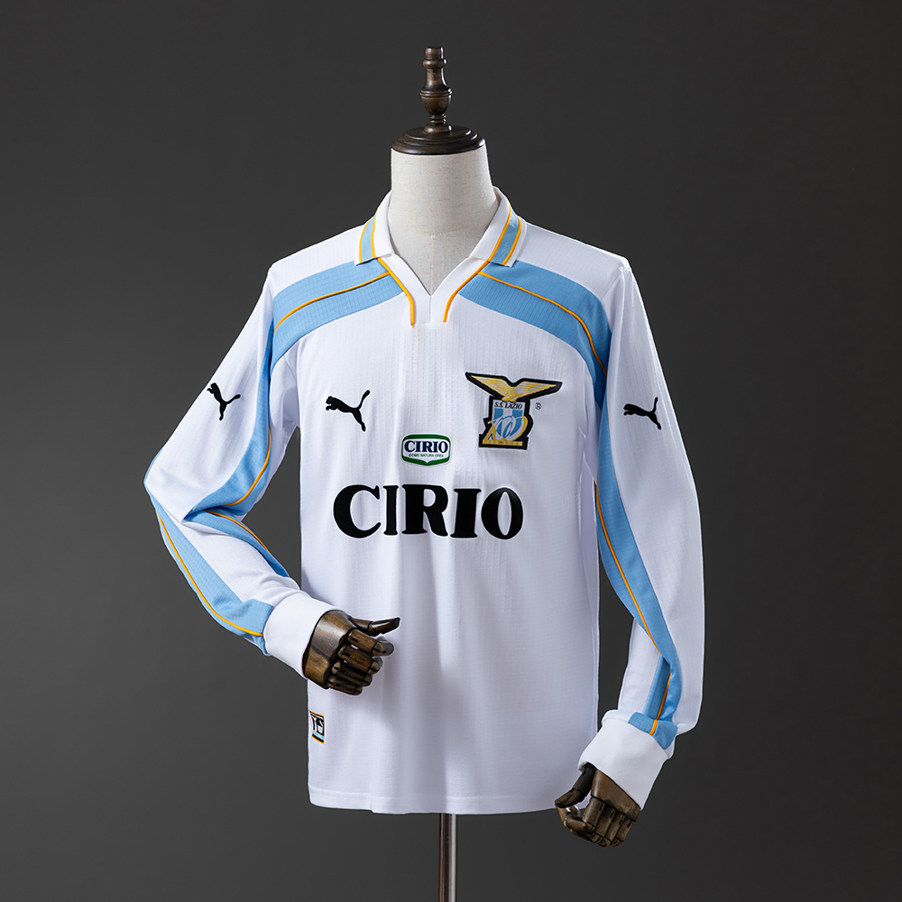 Lazio 98/00 Third Away Long Sleeve Retro Jersey