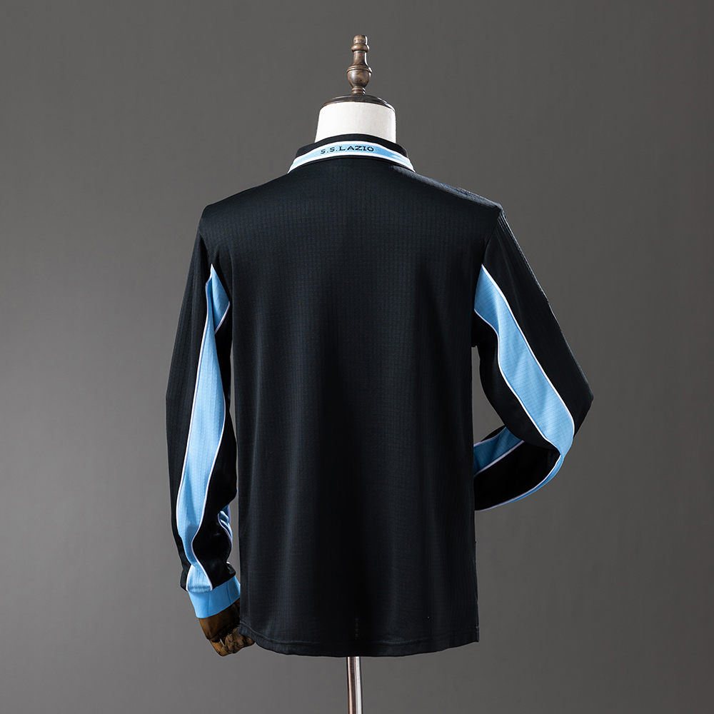 Lazio 98/99 Away Long Sleeve Retro Jersey Foto 2