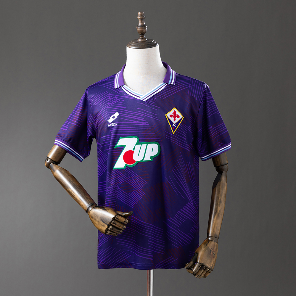 Fiorentina 92/93 Home Retro Jersey