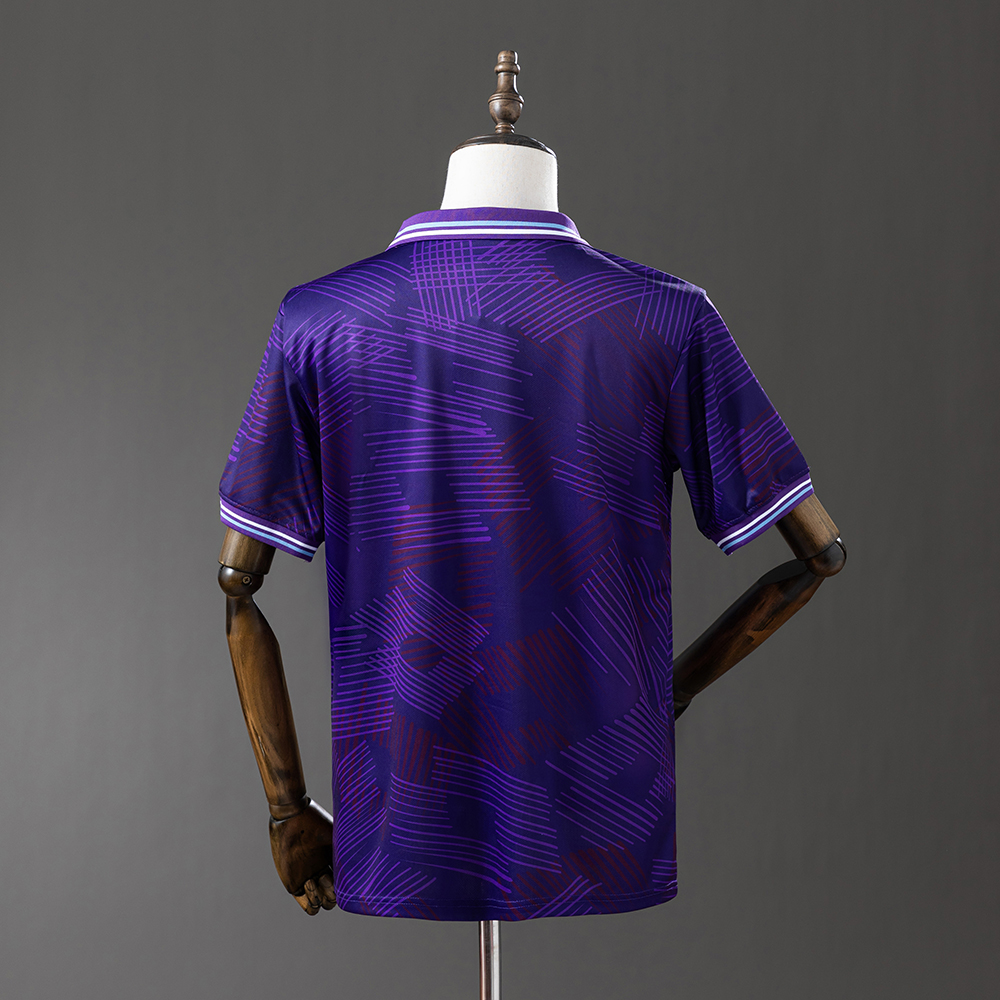 Fiorentina 92/93 Home Retro Jersey Foto 2