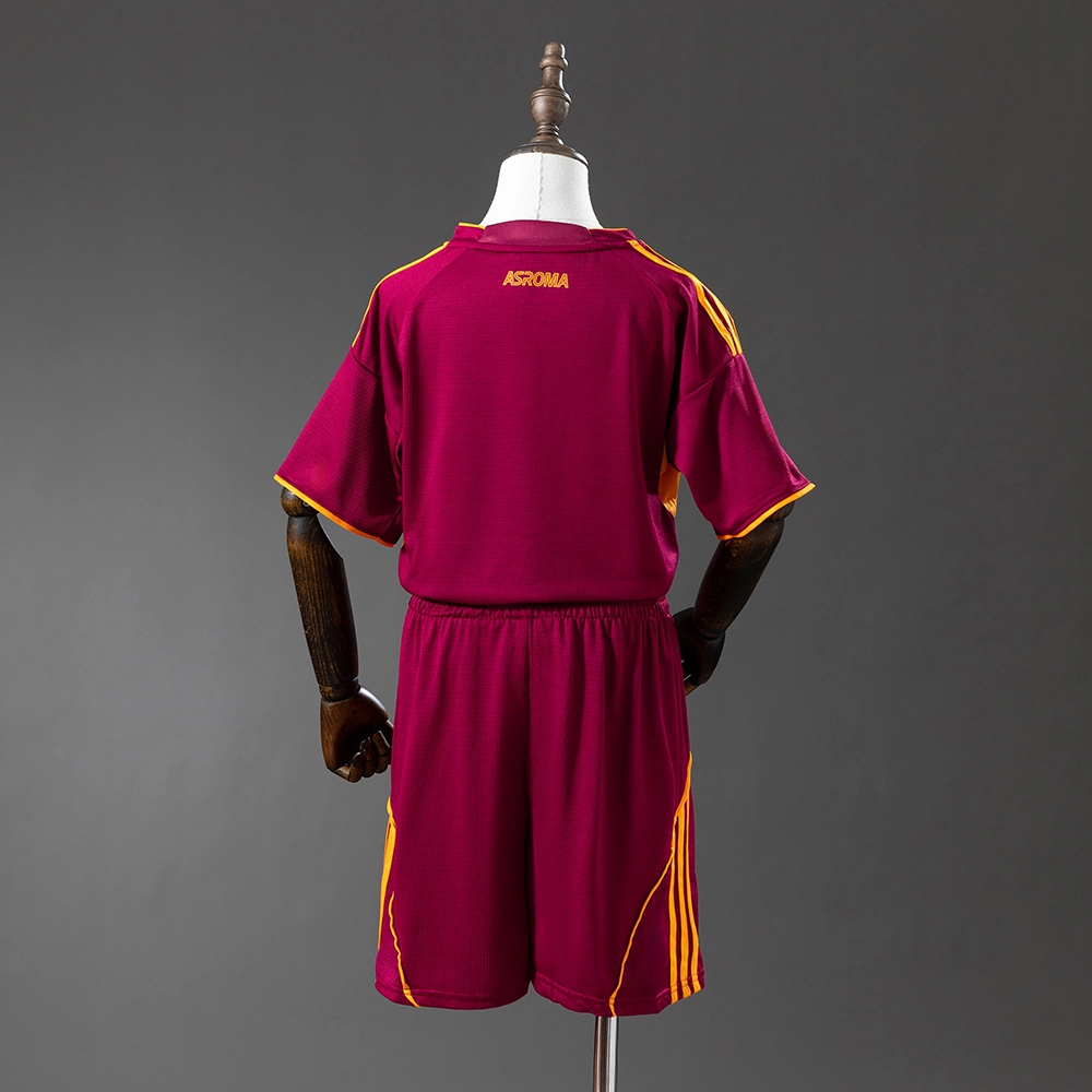 Roma 25/26 Home Full kids kit Jersey Foto 2