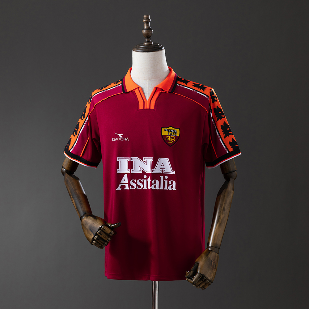 Roma 98/99 Home Retro Jersey