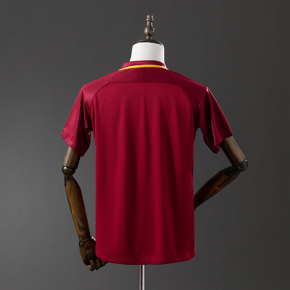 Roma 17/18 Home Retro Jersey Foto 2