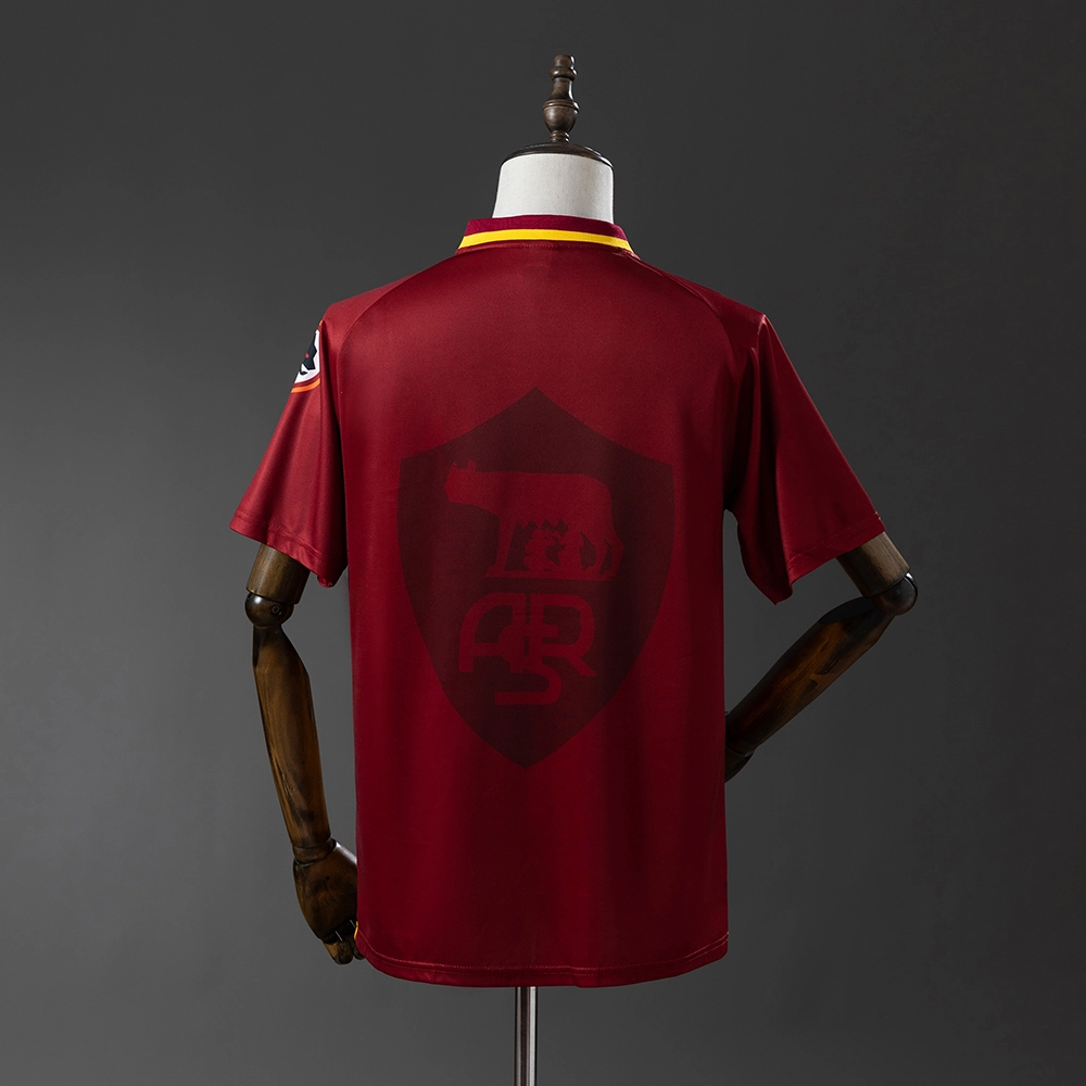 Roma 97/98 Home Retro Jersey Foto 2