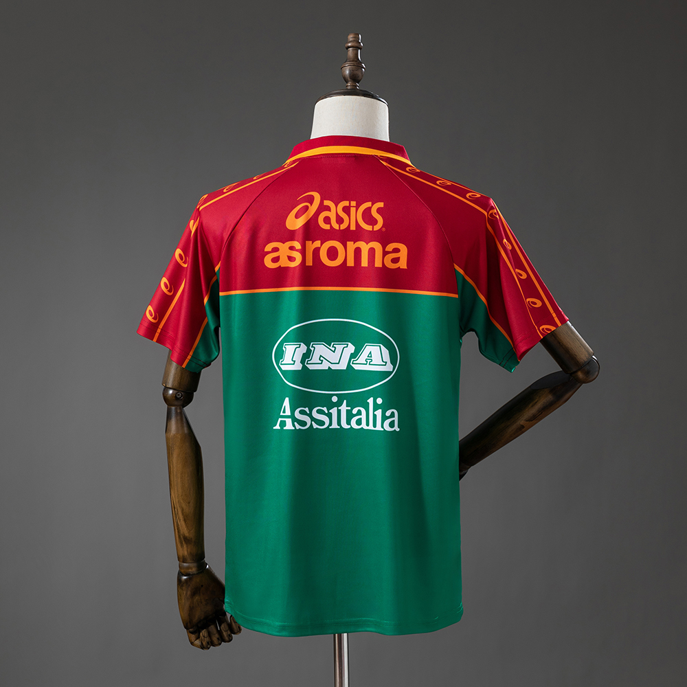 Roma 95/96 Retro Training Jersey Foto 2