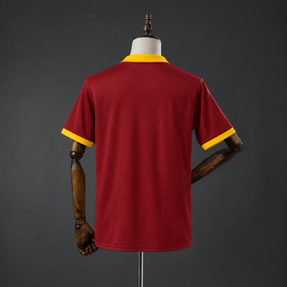 Roma 89/90 Home Retro Jersey Foto 2
