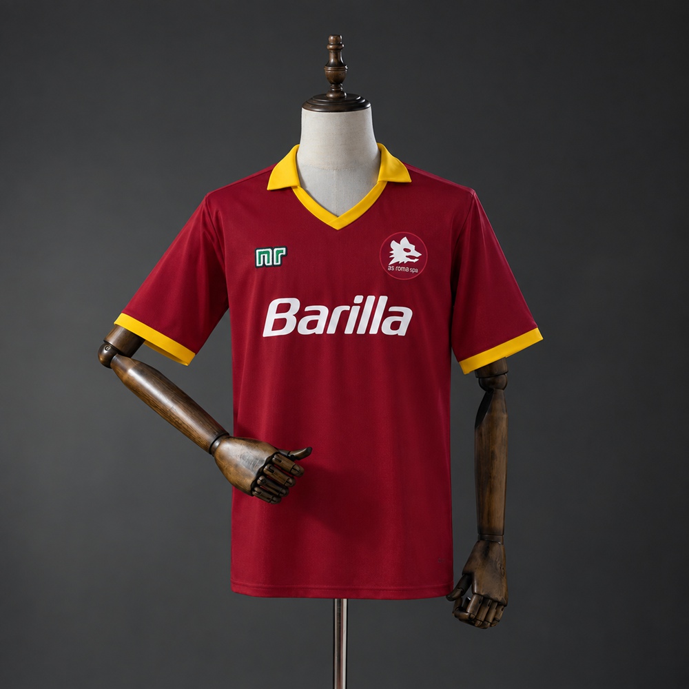 Roma 89/90 Home Retro Jersey