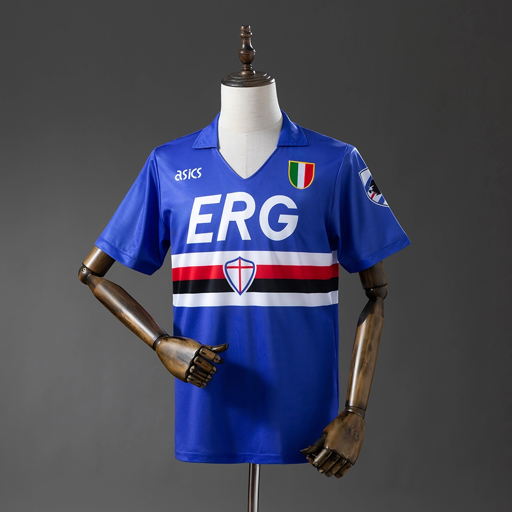 Sampdoria 91/92 Home Retro Jersey