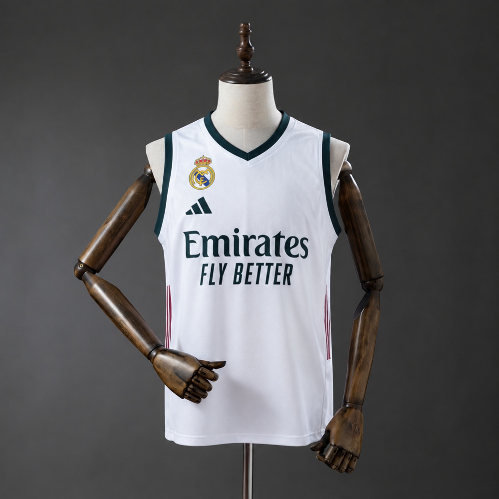 Real Madrid 26/27 Home Basketball Jersey