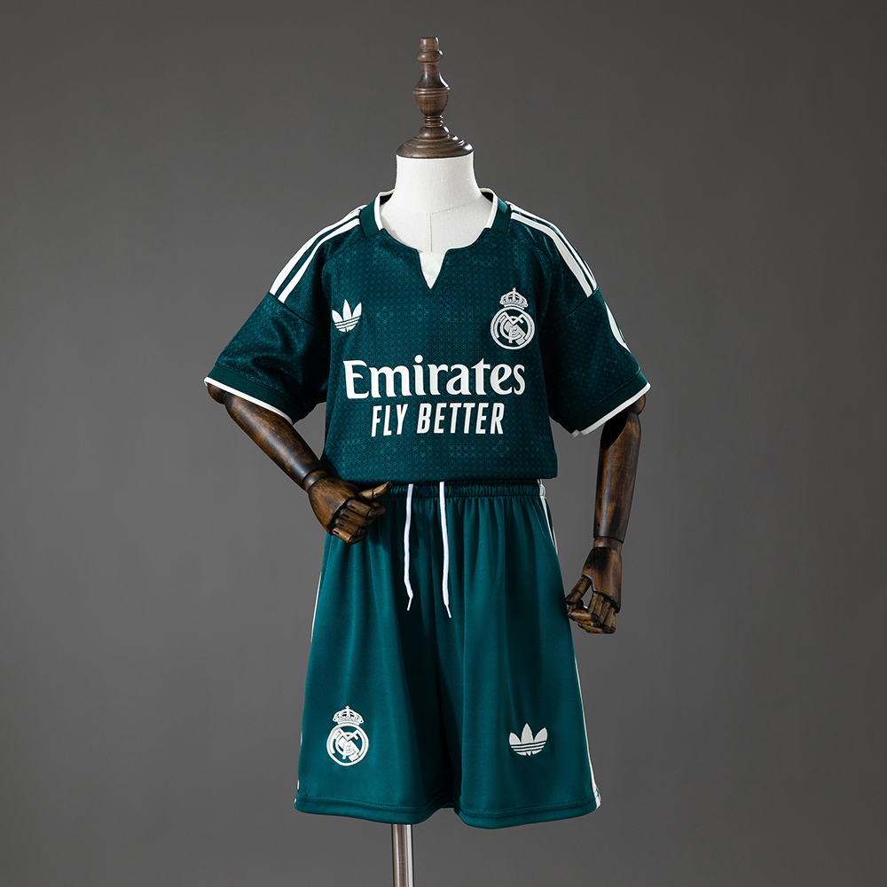 Real Madrid 26/27 Away Kids Kit Jersey