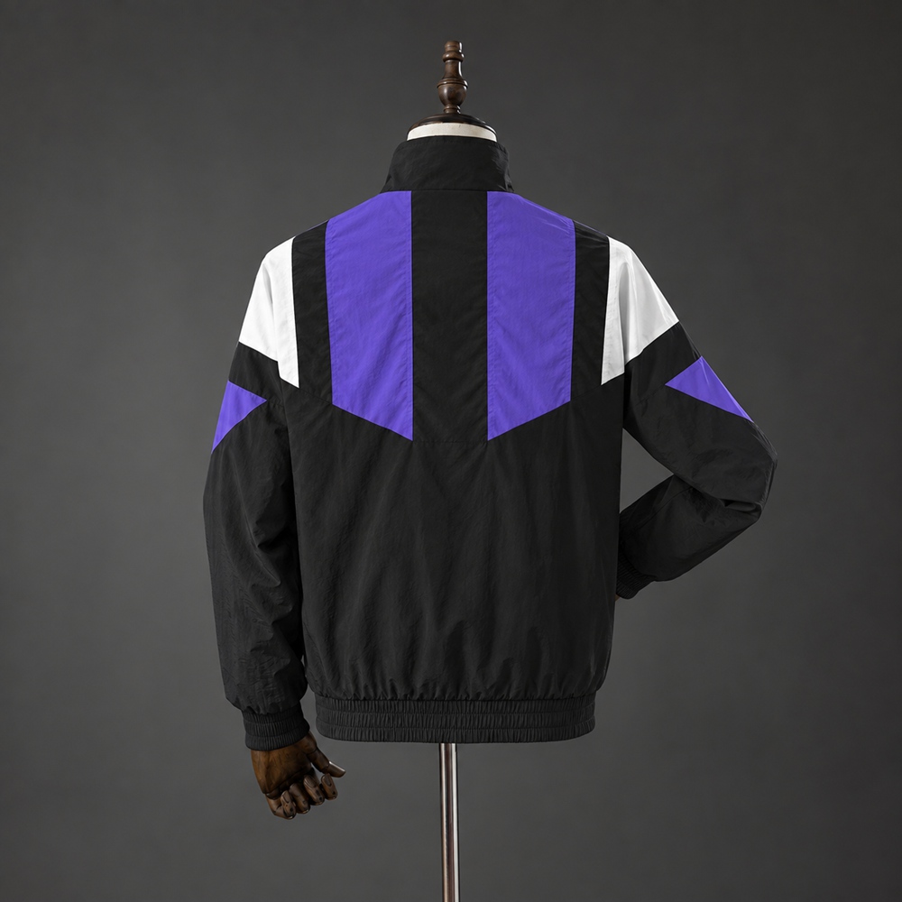 Real Madrid 26/27 Track Jacket Black Windbreaker Foto 2