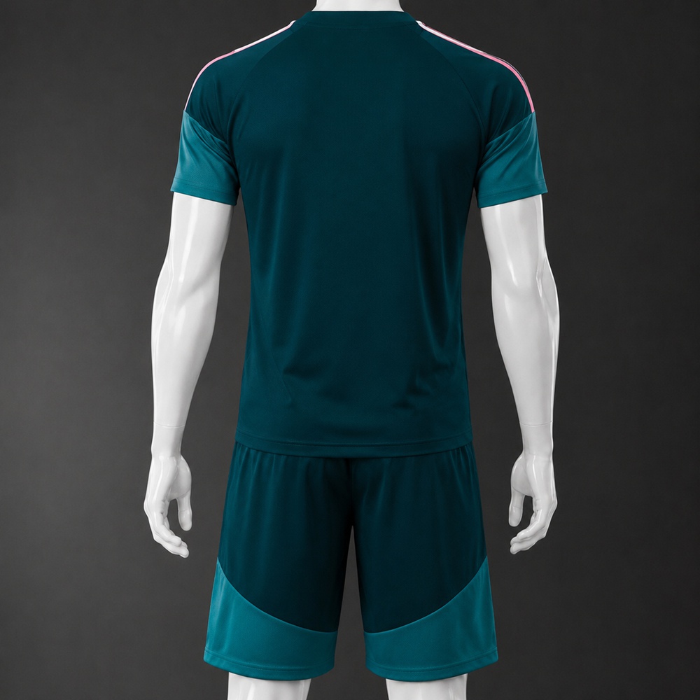 Real Madrid 26/27 Teal Short Sleeve Short Set Foto 2