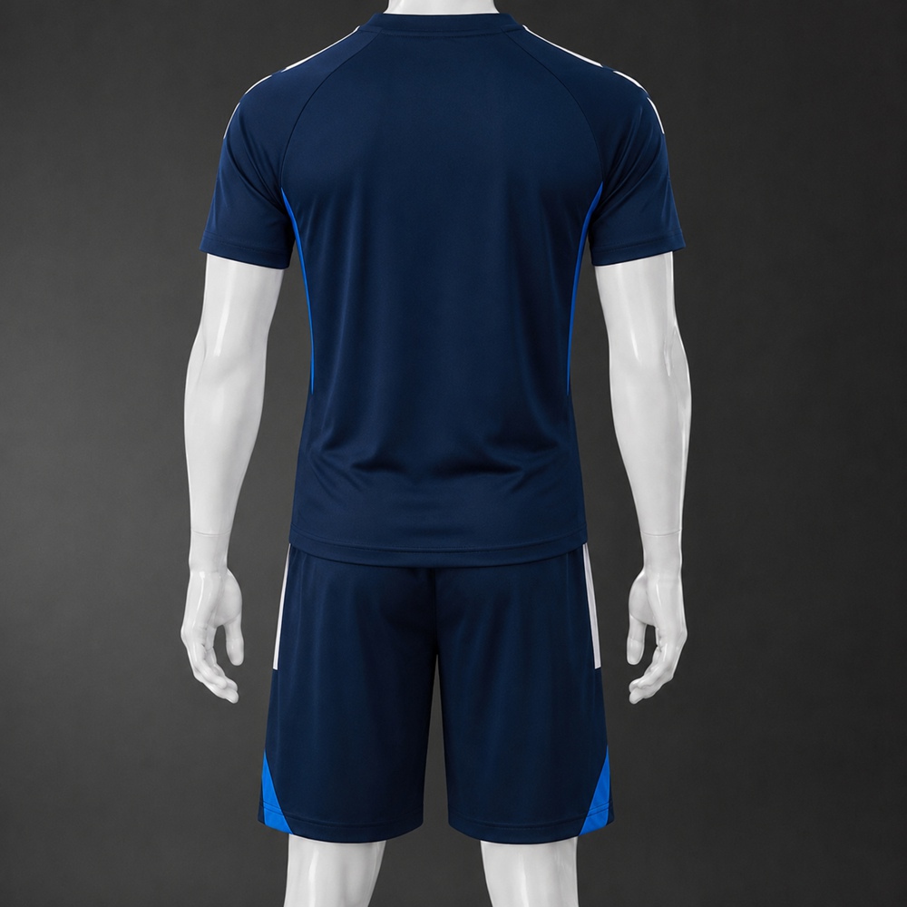 Real Madrid 26/27 Navy Short Sleeve Short Set Foto 2