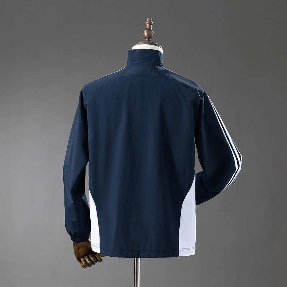 Real Madrid Windbreaker Navy Blue & White Foto 2