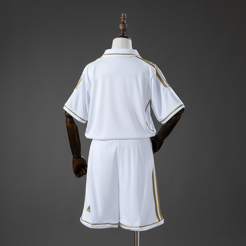 Real Madrid 11/12 Home Retro Kids Kit Jersey Foto 2