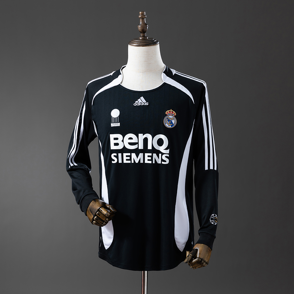 Real Madrid 06/07 Third Long Sleeve Retro Jersey