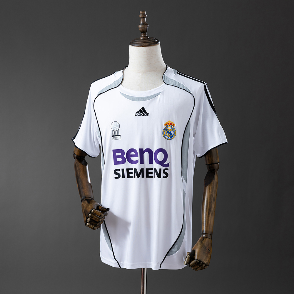 Real Madrid 06/07 Home Retro Jersey