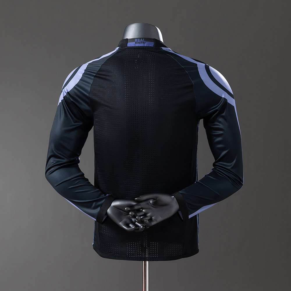 Real Madrid 16/17 Third Away Long Sleeve Player Version Retro Jersey Foto 2