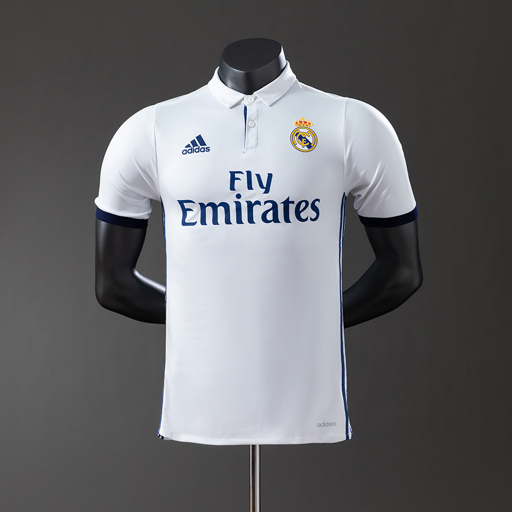 Real Madrid 16/17 Home Player Version Retro Jersey