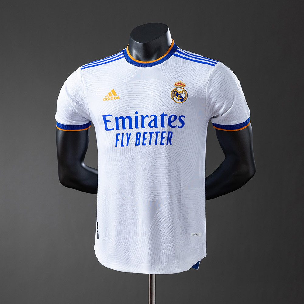 Real Madrid 21/22 Retro Player Version home Jersey