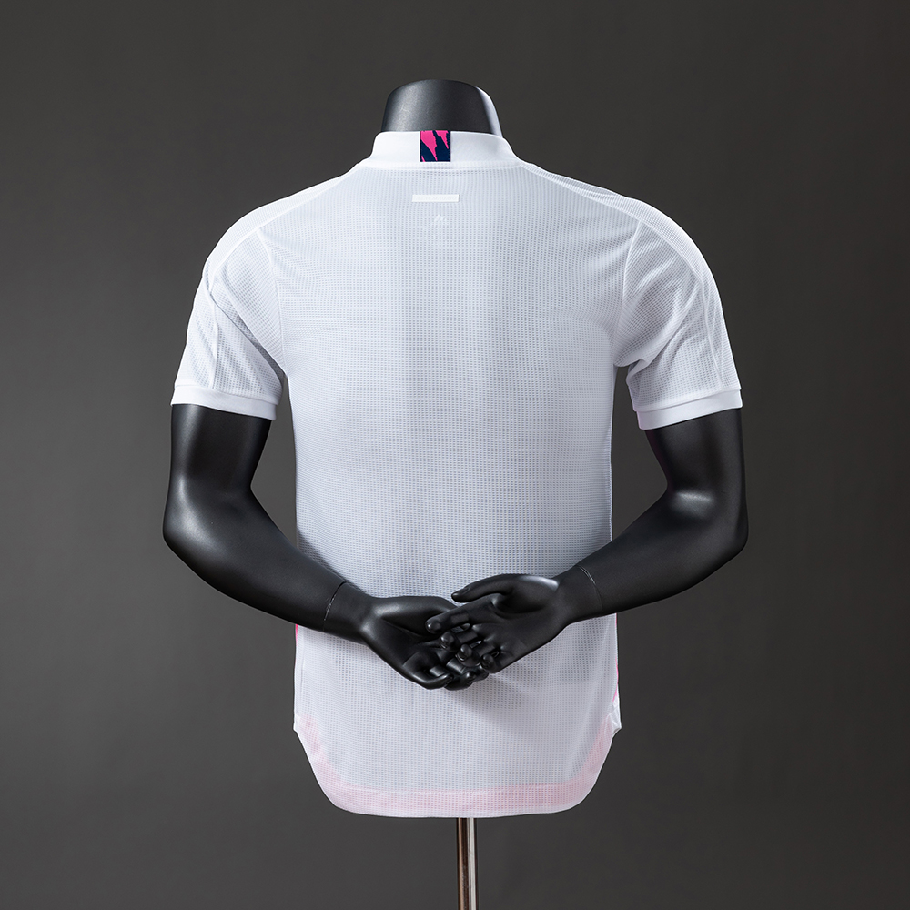Real Madrid 20/21 Player Version Retro Home Jersey Foto 2