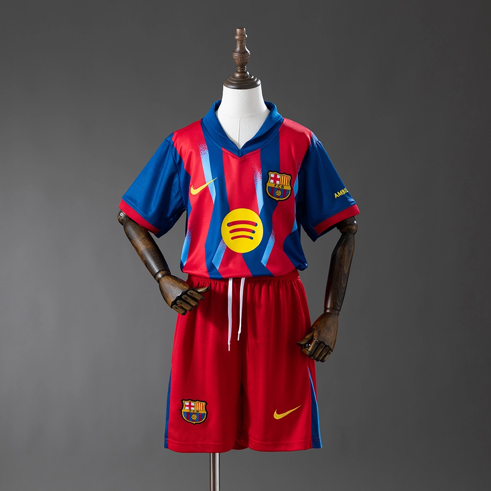 Barcelona 25/26 Fourth Kids Kit Jersey
