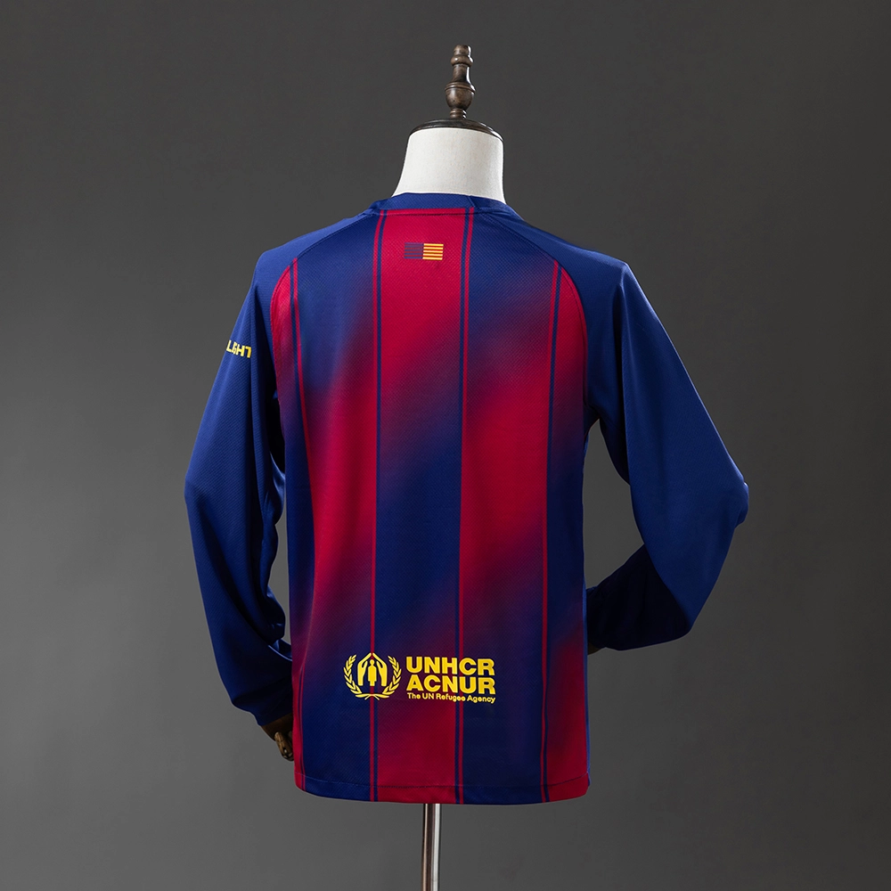 Barcelona 25/26 Home Long Sleeve Jersey Foto 2