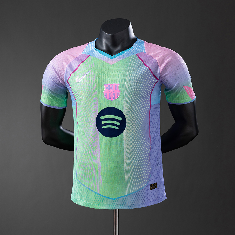 Barcelona 25/26 Concept Edition - Green Player Version Jersey