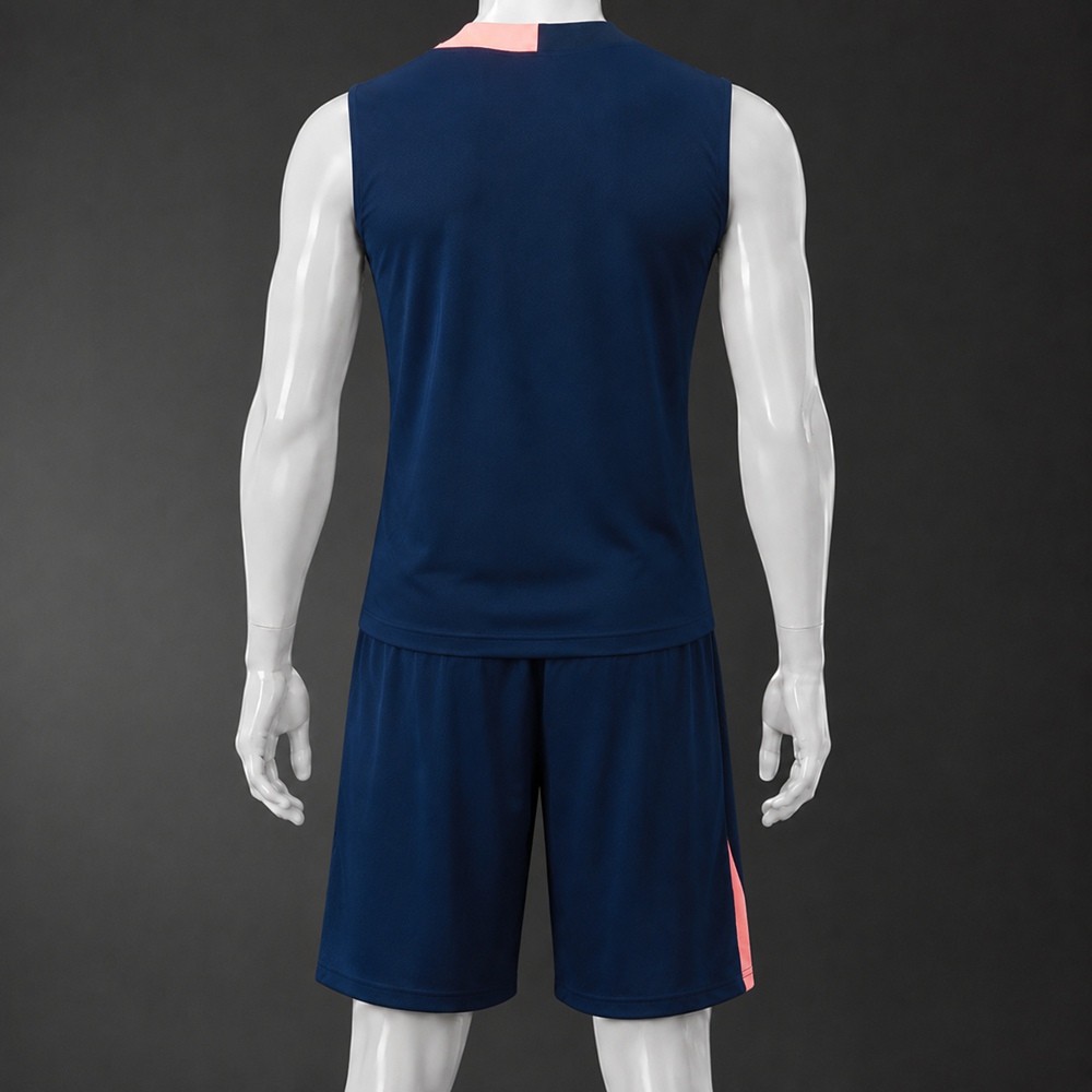 Barcelona 25/26 Navy Pink Training Vest kit Foto 2
