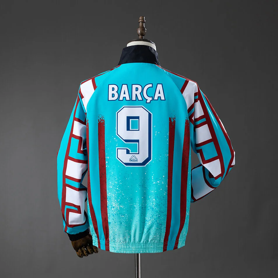 Barcelona Retro Windbreaker #9 Foto 2