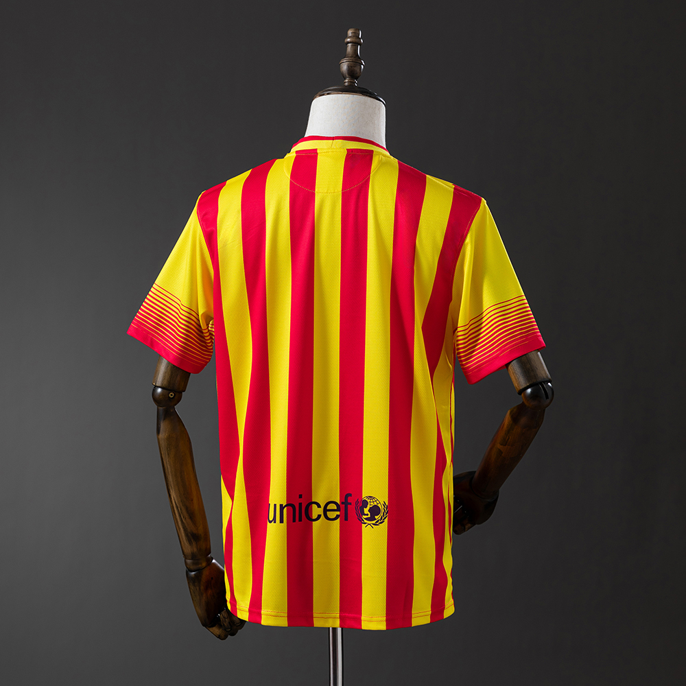 Barcelona 13/14 Away Retro Jersey Foto 2
